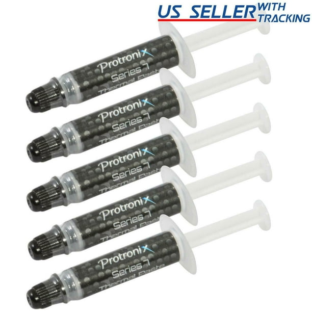 5-pack Silver Thermal Grease CPU Heatsink Compound Paste Syringe 5-pack Silver Thermal Grease CPU Heatsink Compound Paste Syringe